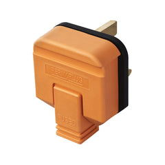 Masterplug 13A HD Netzstecker, Orange (HDPT13O)