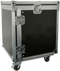 Citronic 12U 19" rack case with wheels