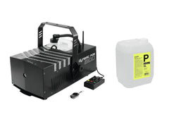 EUROLITE Set Dynamic Fog 1500 Flex + Liquide de fumée -P2D- 5l