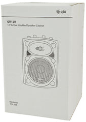 2x QTX QR12K 12" Active Speakers
