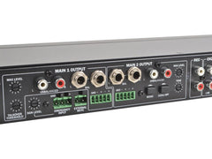 Q-Venue Sound QMEDIAMIX52 5ch Media Mixer Rackmount Bluetooth Install