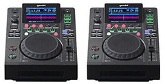 2x contrôleur DJ professionnel Gemini MDJ-600