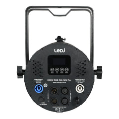 LEDJ 200W COB LED CW/WW Par Lumière