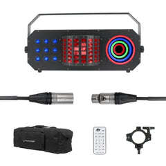 ADJ Boom Box FX3 Bundle inc. Bag, Clamp, Remote, and Cable