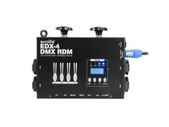 EUROLITE EDX-4 DMX RDM LED variateur Pack 4 canaux adapté pour ampoule LED feston Par