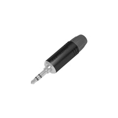 Seetronic 3.5mm 3 Pole Jack Plug Black MTP3C-B
