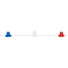 eLumen8 Jubliee Festoon 50M Red White Blue Decorative Lighting for Event Queen Celebration