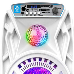 iDance Groove 217 Wiederaufladbarer Bluetooth-Lautsprecher Partybox Disco Karaoke