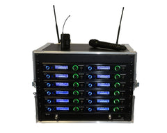 Trantec 12 Way Headset Radio Mic System S5.5L CH38