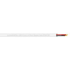 eLumen8 INSTALL LSZH 2 Core 2 x 0.75mm2 Speaker Cable SP2X0.75W, 100m Drum White