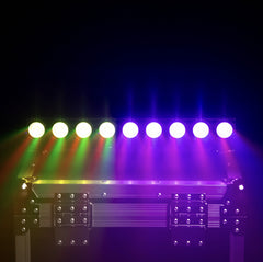 BoomTone DJ LED ColorBar 9x 3W RGB Light Bar