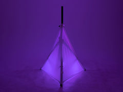 Set Mirror ball 50cm with stand and tripod cover white