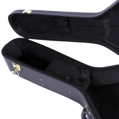 On Stage Hardshell Guitar Case - Semi Acoustic - Black