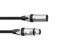 Psso Xlr Cable Col 3Pin 15M Bk Neutrik