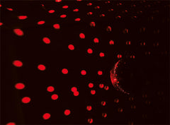 FXLAB 8W Coloured Red LED Pin spot Pinspot for Mirrorball