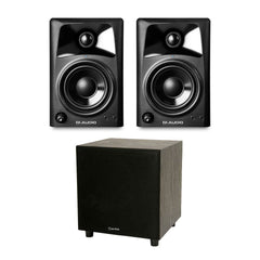 M Audio 2.1 Studio Sound System DJ Monitor HiFi Speaker Package 220W