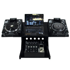 Novopro CDJ WS1 Workstation Deck Stand DJ Disco CD Player Controller Desk