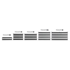 Palmer PEDALBAY 60 Leichtes variables Pedalboard mit schützendem Softcase