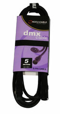 Câble DMX Accu-Cable 5 broches 5P (5 m)