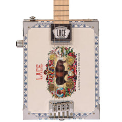 Lace Electric Cigar Box Guitar - Buffalo Bill - 4 String