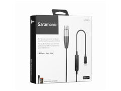 Saramonic LC-XLR XLR-Buchse für Apple-zertifiziertes Lightning-Audio-Interface