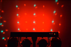 QTX Recharge DJ : Derby LED &amp; PAR Bar avec Trépied