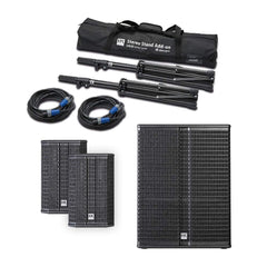 HK Audio Lucas 2K18 Active Sound System 2.1 18" 2000W DJ PA inkl. Ständer