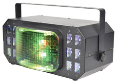 Éclairage disco DJ multi-effets LED grand angle QTX Cortina - liquidation