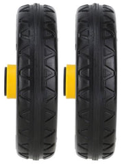 RWHLO8X2 R-TRAC Rear Wheel, 8" X 2" NO-FLAT (2-PACK FOR R6 & R8), Offset Hub
