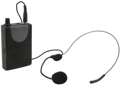 QTX Nackenbügelmikrofon + Gürteltasche für QRPA und QXPA 864,80 MHz