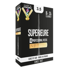 Marca Reed Clarinet Sib Superieure Cut 3.5  - Pk Of 10