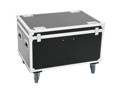 Flightcase 4x TMH-X5 with wheels