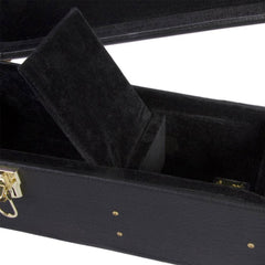 On Stage Hardshell Guitar Case - Jumbo - Black