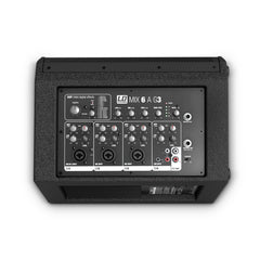 LD Systems MIX 6 Ein aktiver G3-2-Wege-Lautsprecher mit integriertem 4-Kanal-Mixer