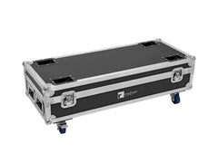 Roadinger Flightcase 8X Akku Ip Up-4 Quickdmx mit Ladefunktion