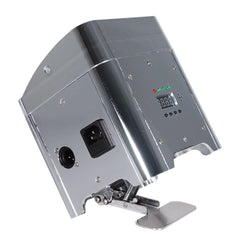 Equinox Color Raider Lithium-Batterie-Uplighter-Paket (Chromgehäuse)