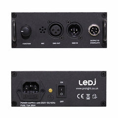 Tissu étoile LEDJ 3 m x 2 m Toile de fond DJ LED starcloth avec supports et contrôleur STAR01 *B-Stock