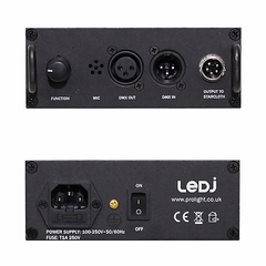 LEDJ Sternentuch 3m x 2m DJ-Hintergrund LED Sternentuch inkl. Ständer und Controller STAR01 *B-Ware