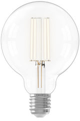 Calex LED Flull Glass Filament Globe Lamp 4W E27 2700K Clear GLB95