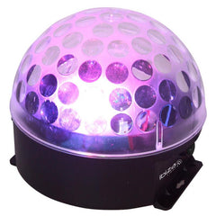 4x Ibiza Light Astro-Bat LED-Lichteffekt DJ Disco Batteriebetriebener Mirrorball-Typ