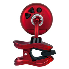 Silver Snark 2 - Clip On Chromatic Guitar Tuner - Red Silver