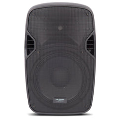 2x Kam RZ12A V3 Aktiver 1000W Lautsprecher DJ Disco Sound System PA Bundle