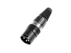 Hicon XLR-Stecker 3Pin Hi-X3Cm-Blk