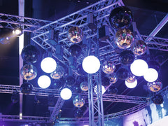 Eurolite Mirror Ball 40cm 400mm Black Mirrorball Glitter Ball Decor Dancefloor DJ Club