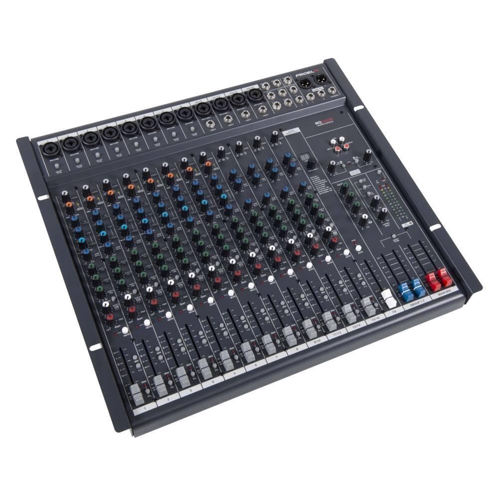 Mixi Fx Rack Proel Rack Ears for MQ16USB Mixer Rack Kit Mount for Flightcase ...