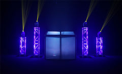 Equinox MaxiPar Quad LED Par Can Uplighter DMX DJ-Beleuchtung RGBW