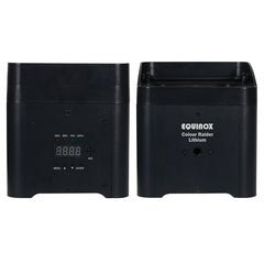 Equinox Colour Raider Lithium Battery Uplighter Pack