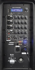 QTX MIXCAB-15 Portable PA 150W with Mixer + USB/SD/FM/BT