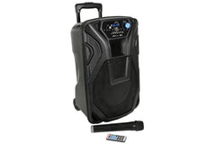 QTX | Busker Pro 10" Portable PA with Bluetooth Connectivity & UHF Mic