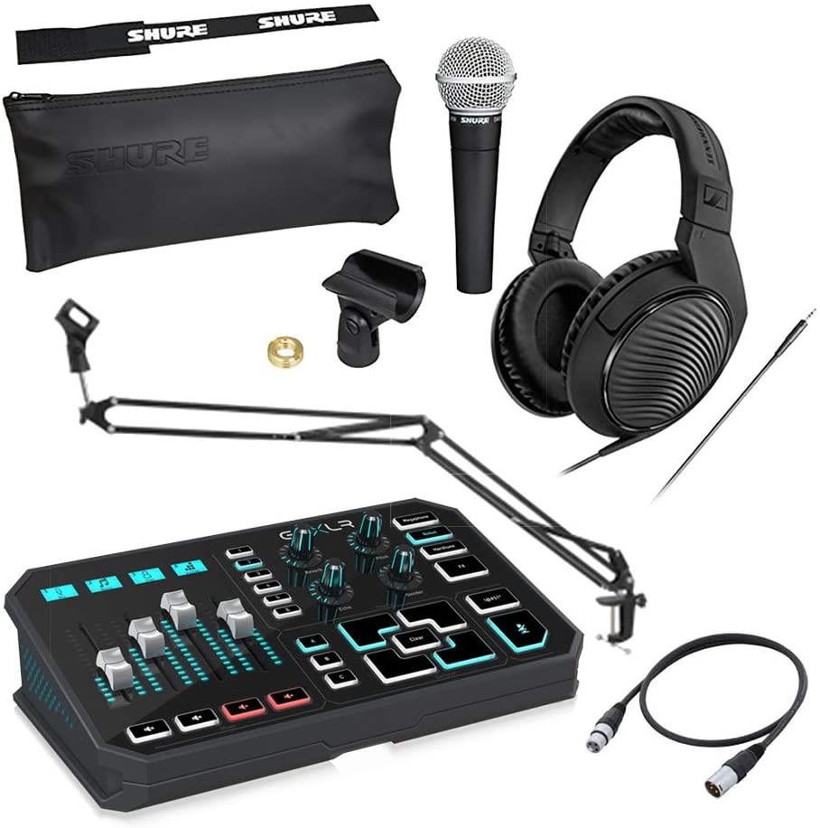 Streamer Kit Free PRO Streamer Kit TC Helicon Go XLR USB 4-Channel Broadcast Mixer Bundl ...
